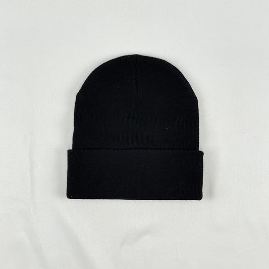 Premium Knit Beanie | Midnight Black